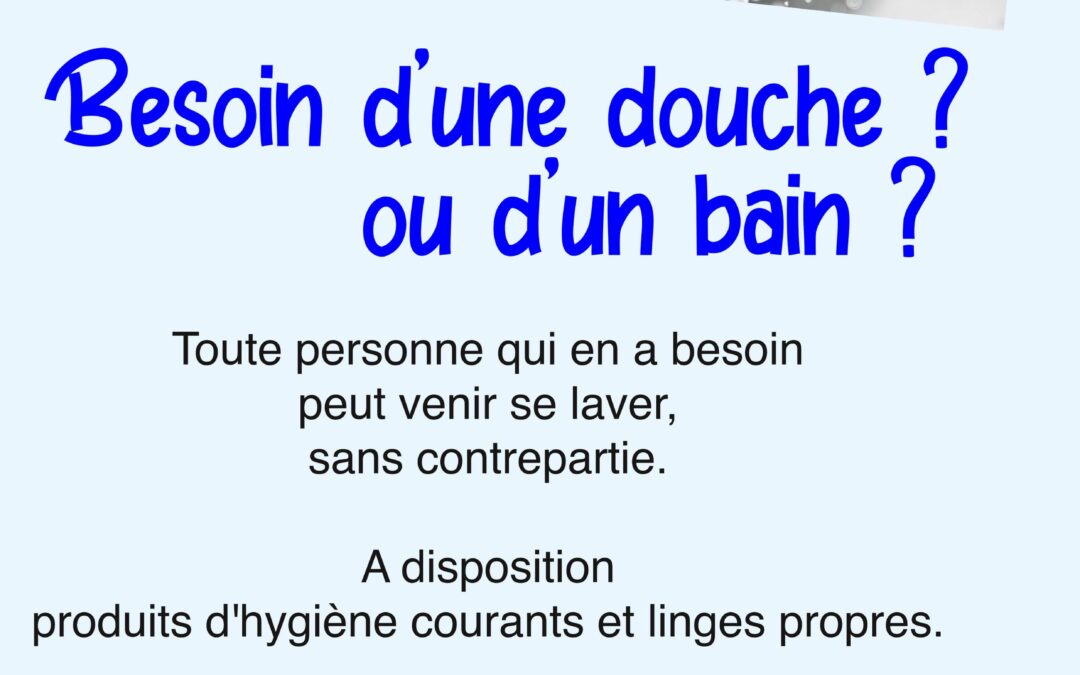 Besoin d’une douche